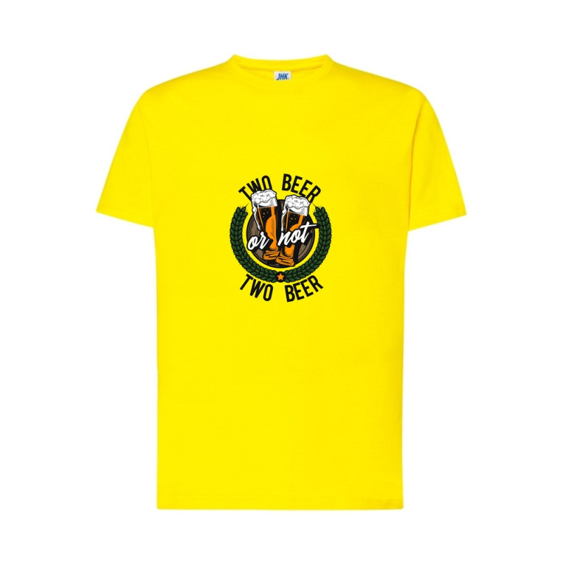 Two beer or not to beer Koszulka męska 170g