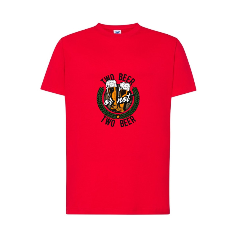 Two beer or not to beer Koszulka męska 170g