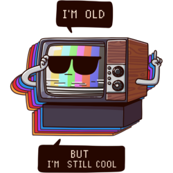 I'm old but I'm still cool Koszulka męska 170g