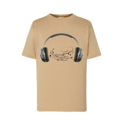 Słuchawki i nuty Koszulka dziecięca 150g
