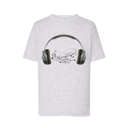 Słuchawki i nuty Koszulka dziecięca 150g