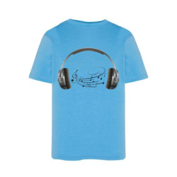 Słuchawki i nuty Koszulka dziecięca 150g