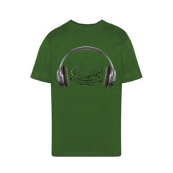 Słuchawki i nuty Koszulka dziecięca 150g