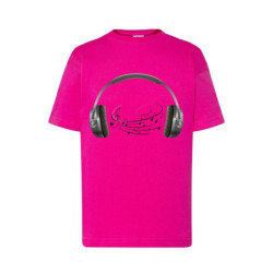 Słuchawki i nuty Koszulka dziecięca 150g