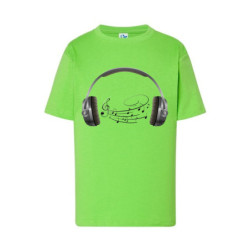 Słuchawki i nuty Koszulka dziecięca 150g