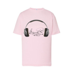 Słuchawki i nuty Koszulka...