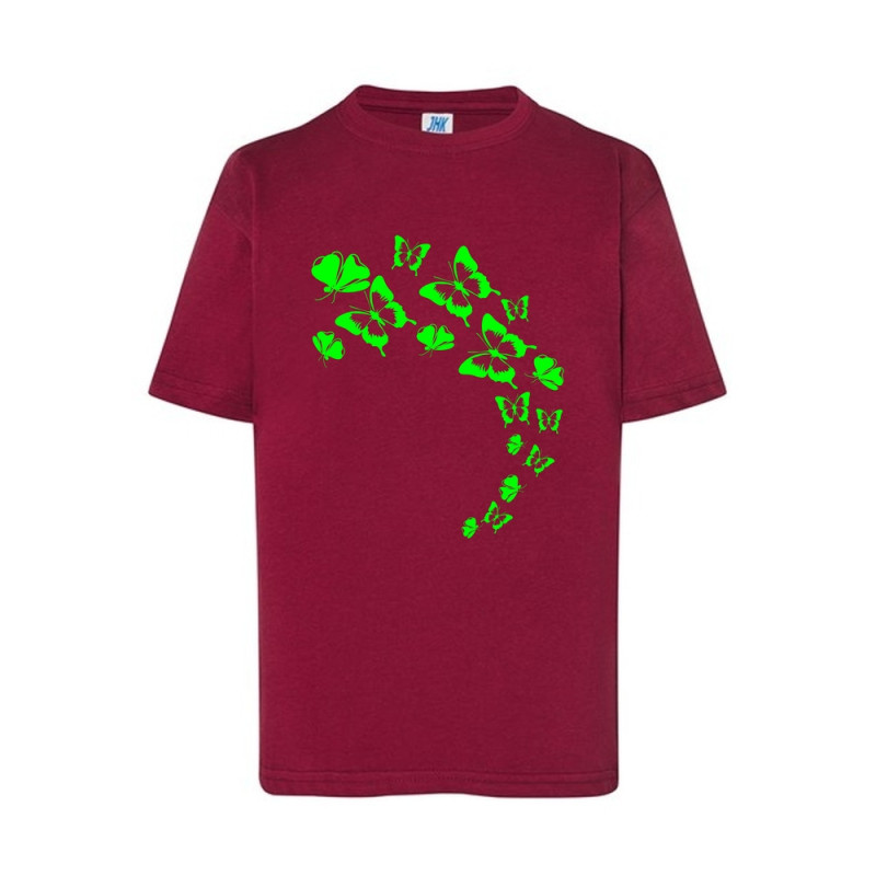 Zielone motylki Koszulka dziecięca 150g