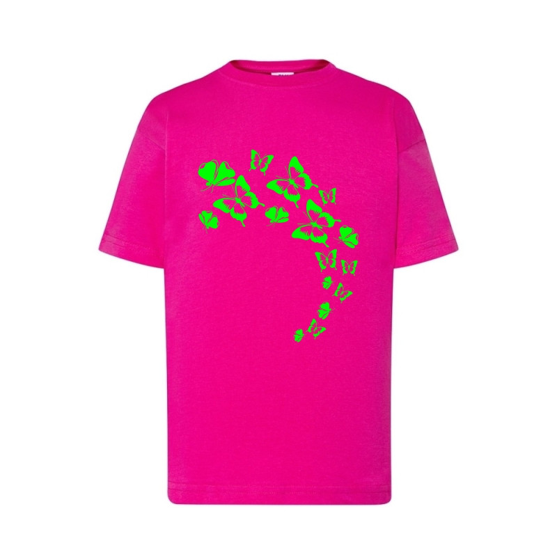 Zielone motylki Koszulka dziecięca 150g