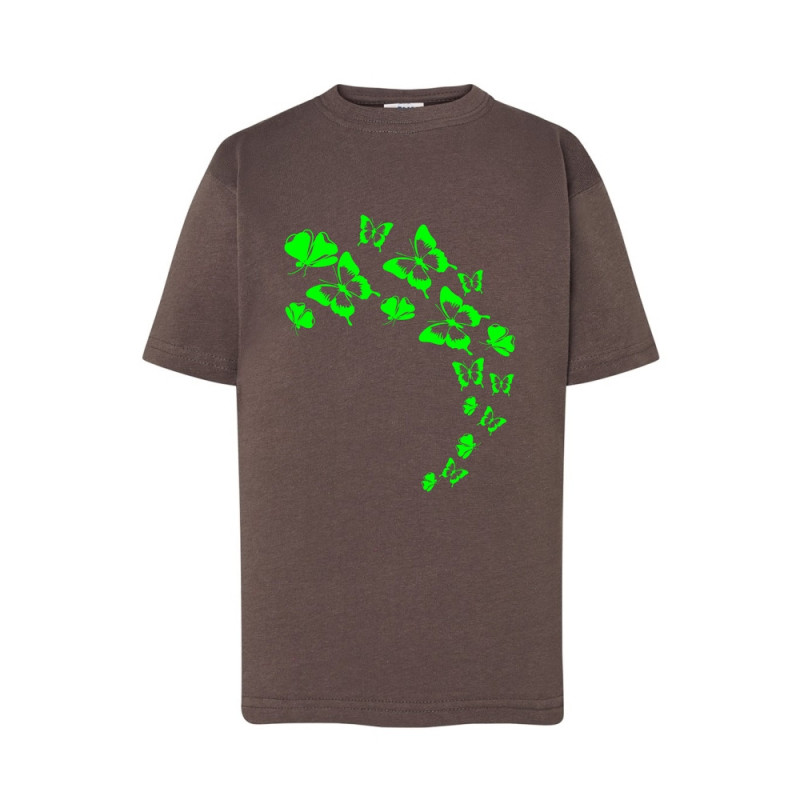 Zielone motylki Koszulka dziecięca 150g