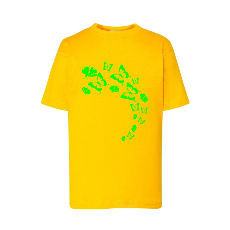 Zielone motylki Koszulka dziecięca 150g