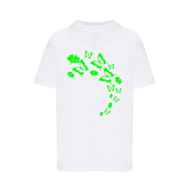 Zielone motylki Koszulka dziecięca 150g