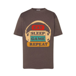 Eat Sleep Game Repeat Koszulka dziecięca 150g