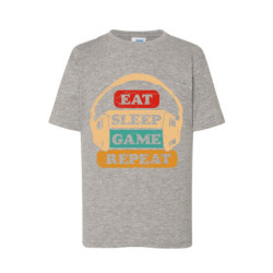 Eat Sleep Game Repeat Koszulka dziecięca 150g
