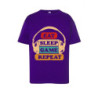 Eat Sleep Game Repeat Koszulka dziecięca 150g