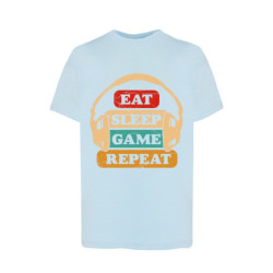 Eat Sleep Game Repeat Koszulka dziecięca 150g