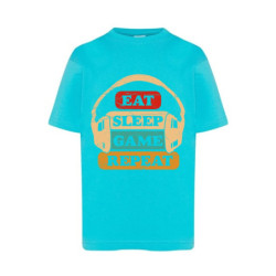 Eat Sleep Game Repeat Koszulka dziecięca 150g