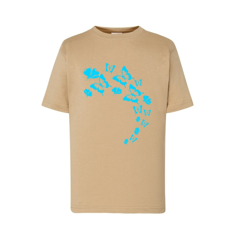 Błękitne motylki Koszulka dziecięca 150g