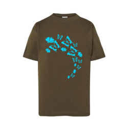 Błękitne motylki Koszulka dziecięca 150g