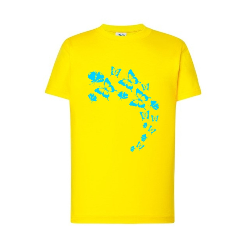 Błękitne motylki Koszulka dziecięca 150g