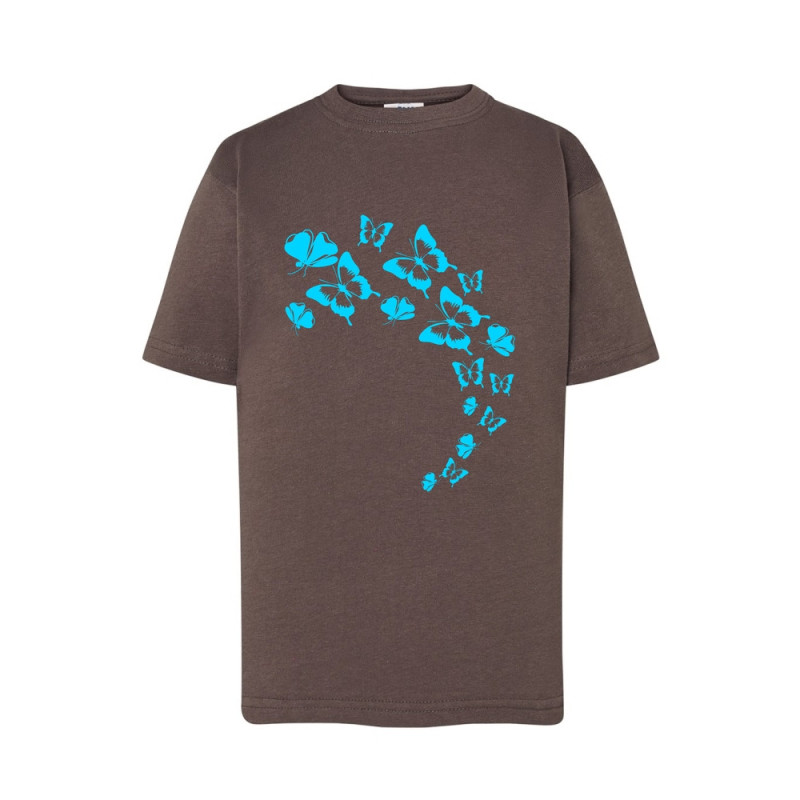 Błękitne motylki Koszulka dziecięca 150g