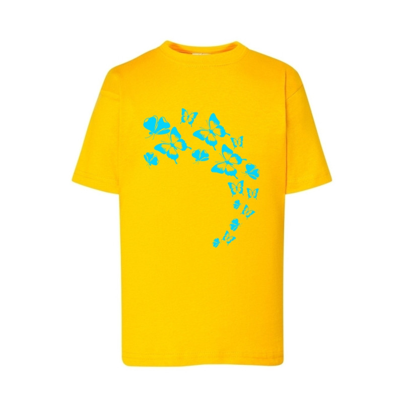 Błękitne motylki Koszulka dziecięca 150g