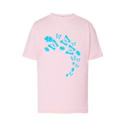 Błękitne motylki Koszulka dziecięca 150g