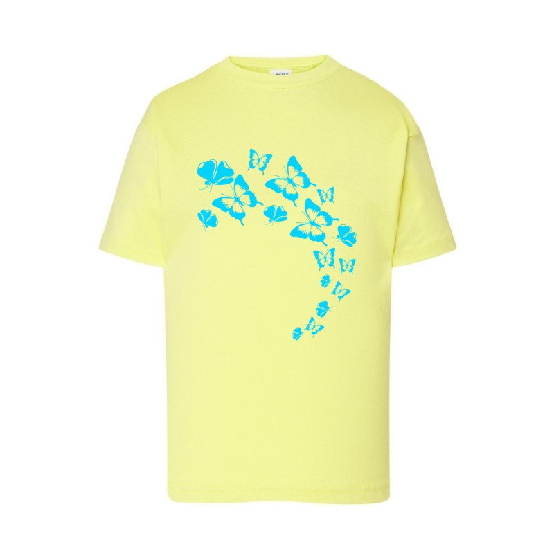 Błękitne motylki Koszulka dziecięca 150g