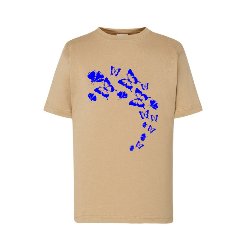 Niebieskie motylki Koszulka dziecięca 150g