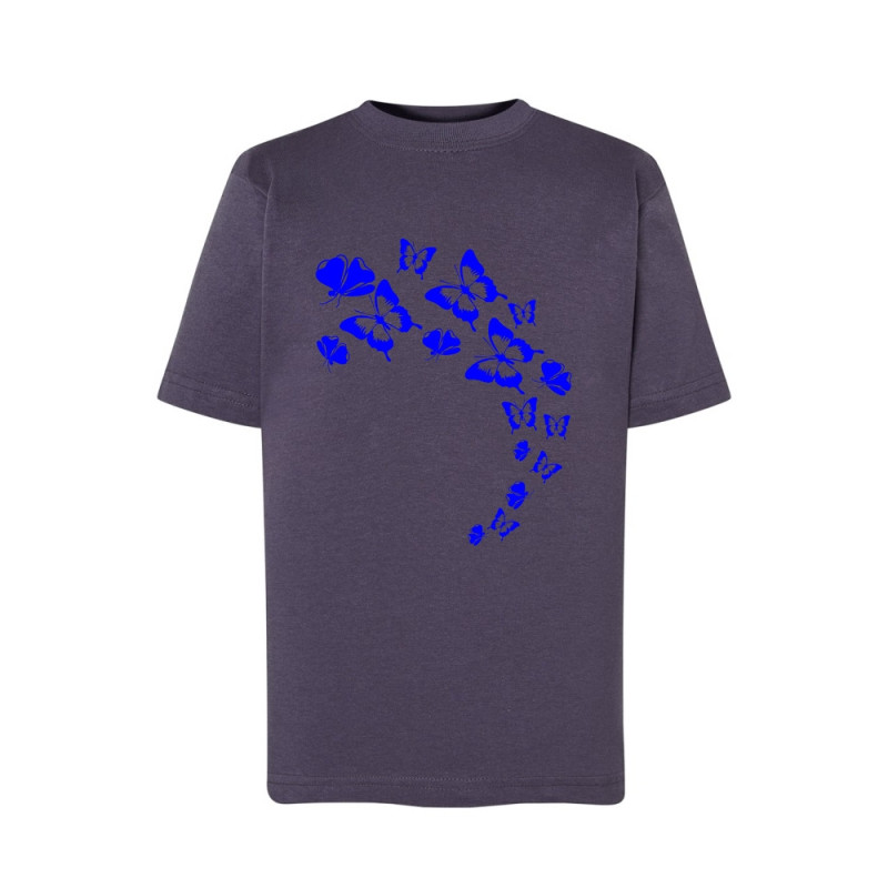 Niebieskie motylki Koszulka dziecięca 150g