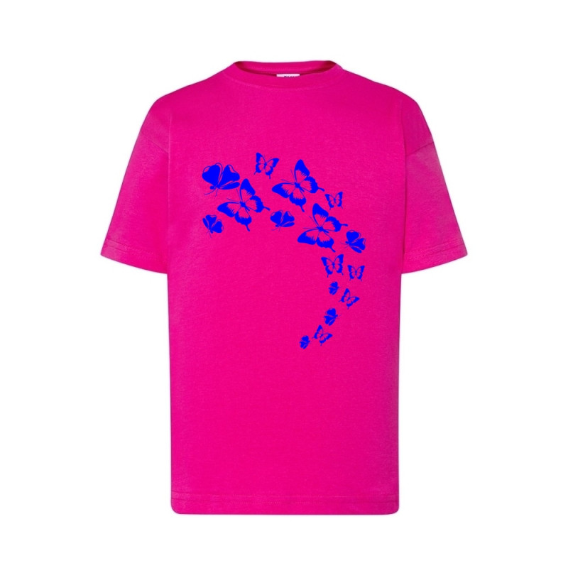 Niebieskie motylki Koszulka dziecięca 150g
