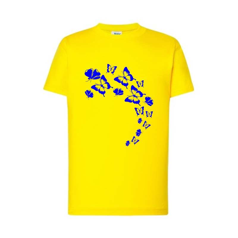 Niebieskie motylki Koszulka dziecięca 150g