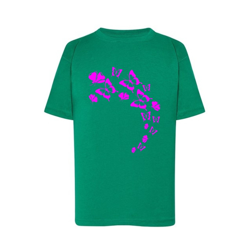 Fioletowe motylki Koszulka dziecięca 150g