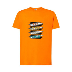 Eat Sleep Fish Repeat Koszulka męska 170g
