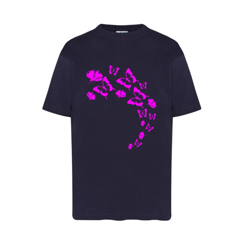 Fioletowe motylki Koszulka dziecięca 150g