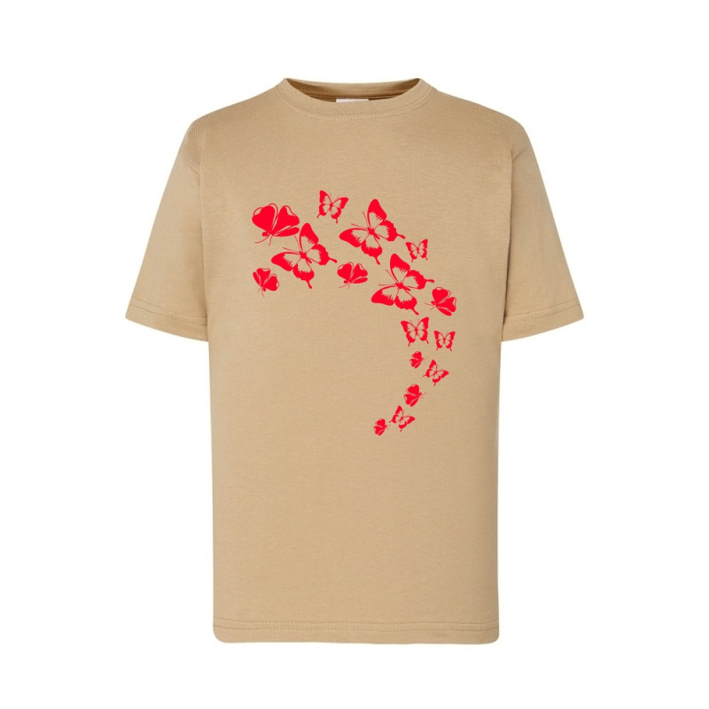 Czerwone motylki Koszulka dziecięca 150g