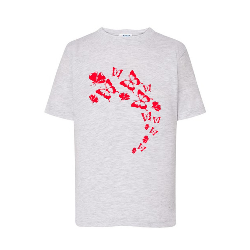 Czerwone motylki Koszulka dziecięca 150g