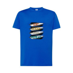 Eat Sleep Fish Repeat Koszulka męska 170g