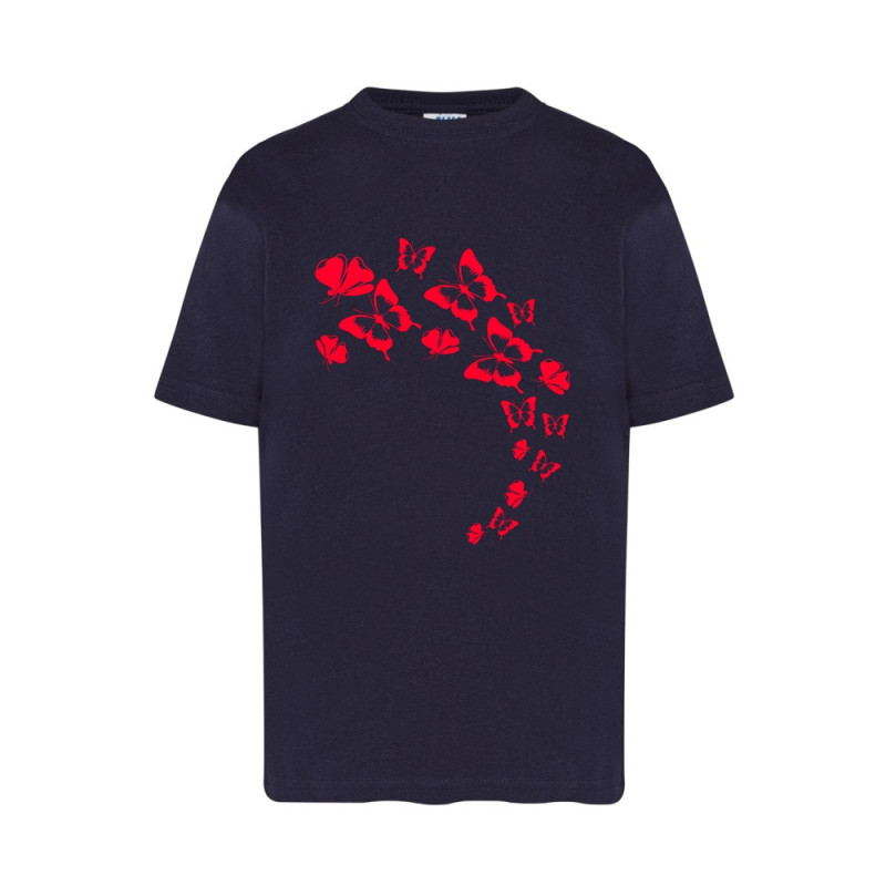 Czerwone motylki Koszulka dziecięca 150g