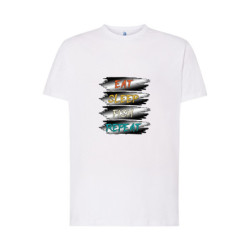 Eat Sleep Fish Repeat Koszulka męska 170g