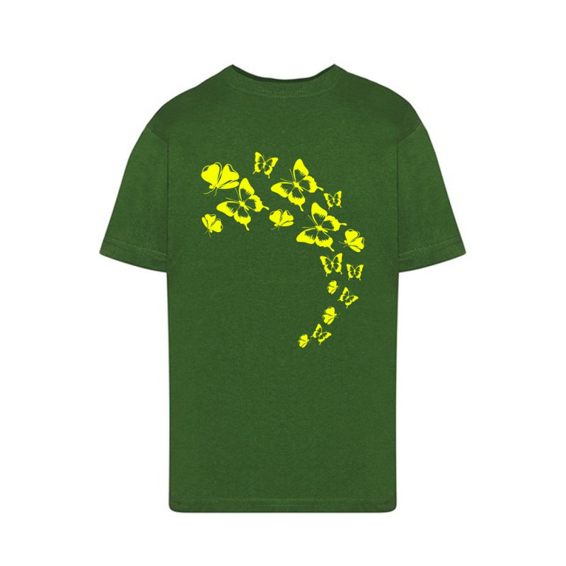 Żółte motylki Koszulka dziecięca 150g