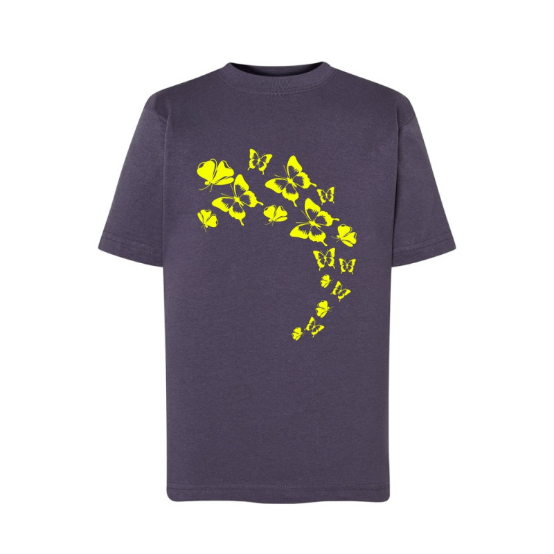 Żółte motylki Koszulka dziecięca 150g