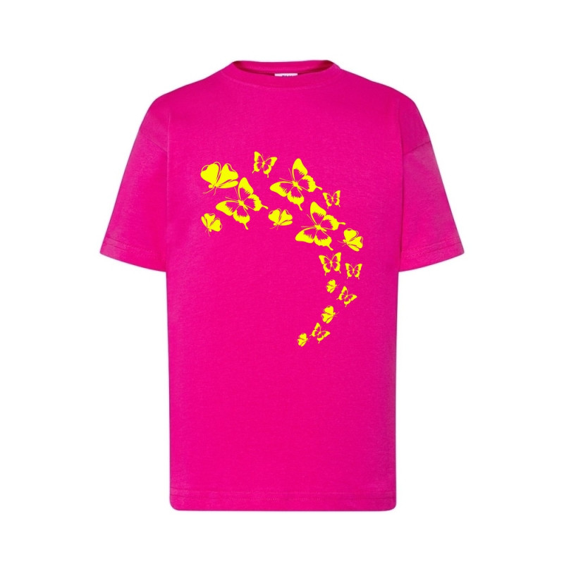 Żółte motylki Koszulka dziecięca 150g