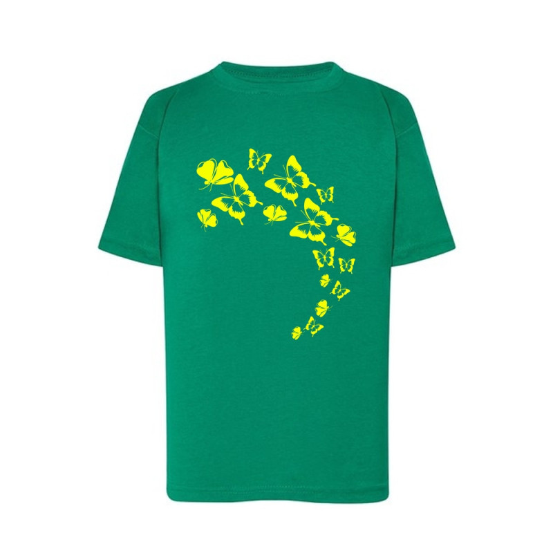 Żółte motylki Koszulka dziecięca 150g