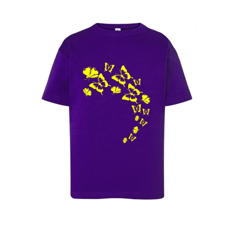 Żółte motylki Koszulka dziecięca 150g