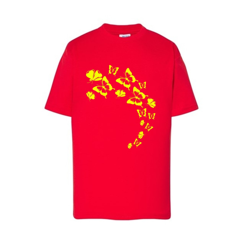 Żółte motylki Koszulka dziecięca 150g