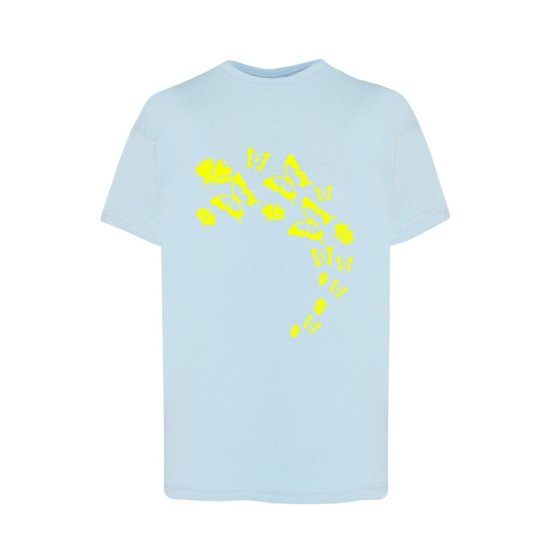 Żółte motylki Koszulka dziecięca 150g