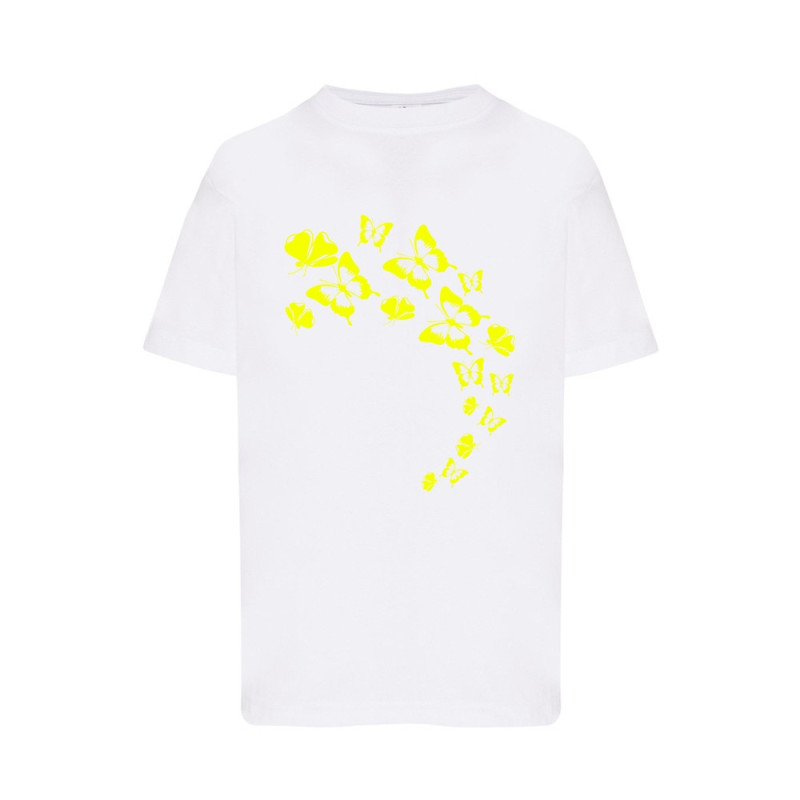 Żółte motylki Koszulka dziecięca 150g