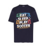 Eat Sleep Play Soccer Koszulka dziecięca 150g
