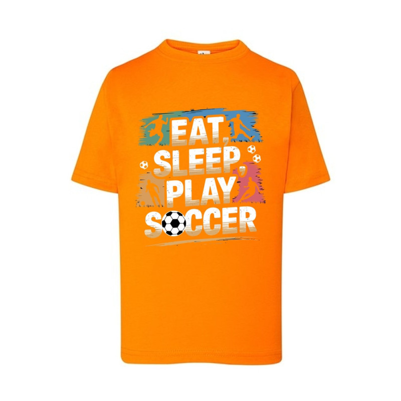 Eat Sleep Play Soccer Koszulka dziecięca 150g