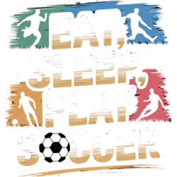 Eat Sleep Play Soccer Koszulka dziecięca 150g